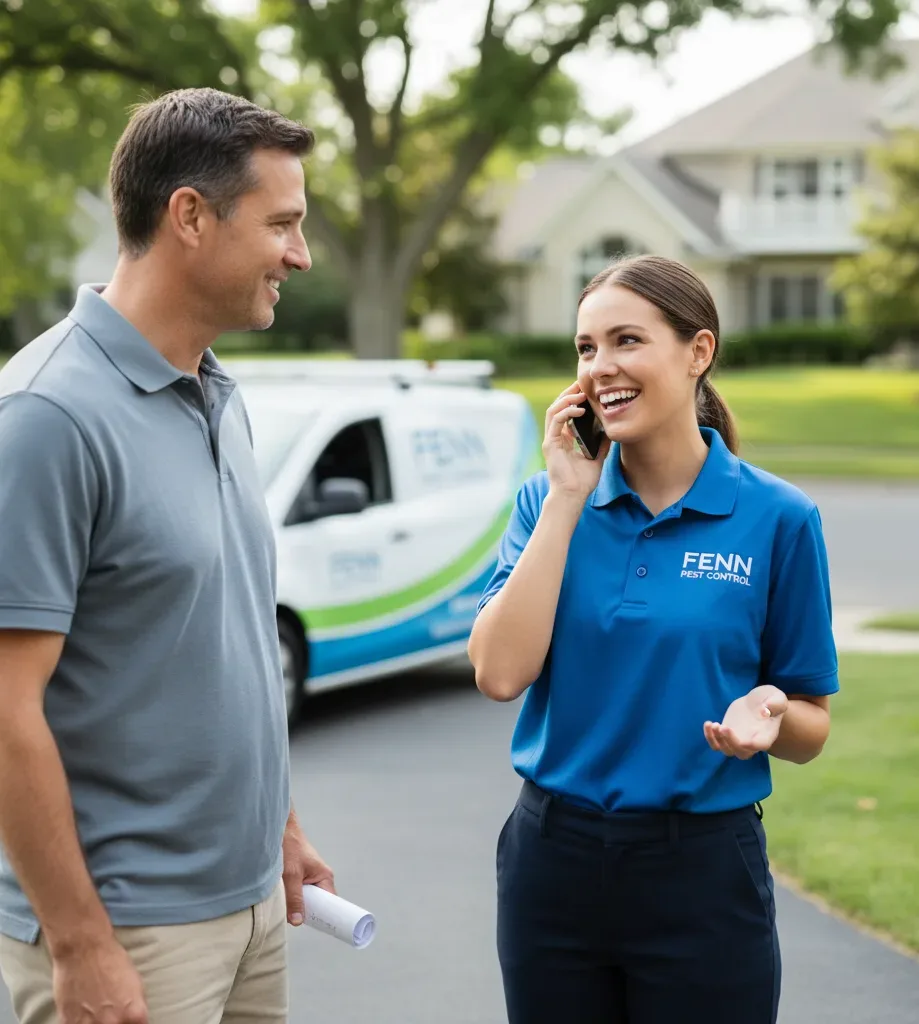 Fenn Pest Control customer support in Slinger